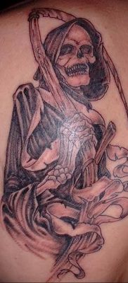 photo tattoo Angel of Death от 02.10.2018 №022 – sample picture – tattoovalue.net