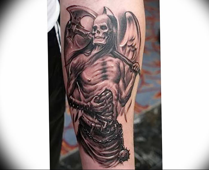 photo tattoo Angel of Death от 02.10.2018 №023 - sample picture - tattoovalue.net