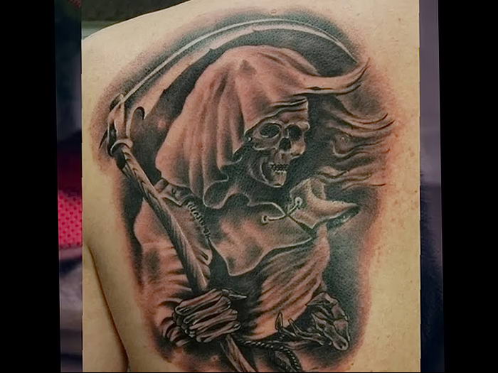 photo tattoo Angel of Death от 02.10.2018 №032 - sample picture - tattoovalue.net