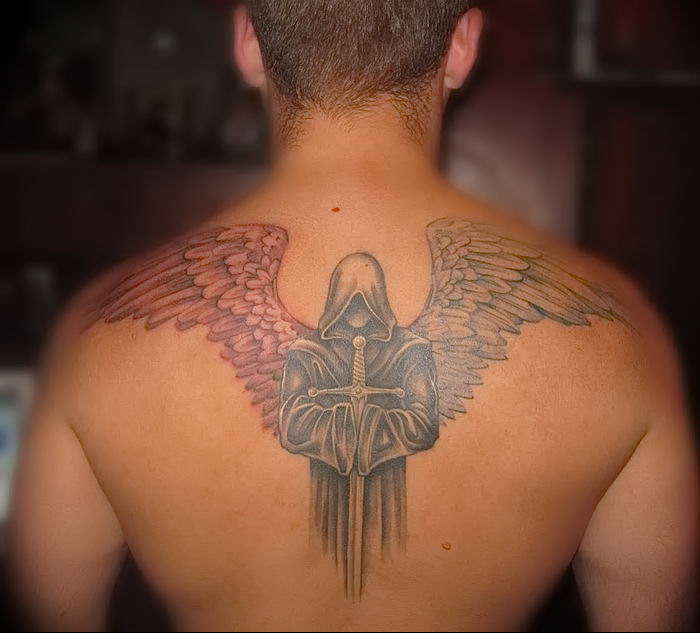 photo tattoo Angel of Death от 02.10.2018 №035 - sample picture - tattoovalue.net
