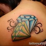 diamond tattoo picture photo 26.11.2018 №009 - tattoo examples - tattoovalue.net