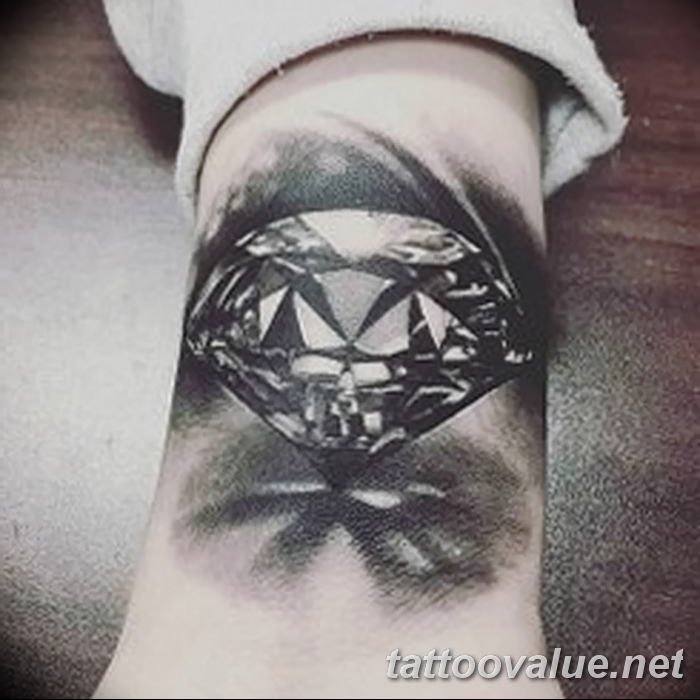 diamond tattoo picture photo 26.11.2018 №321 - tattoo examples - tattoovalue.net