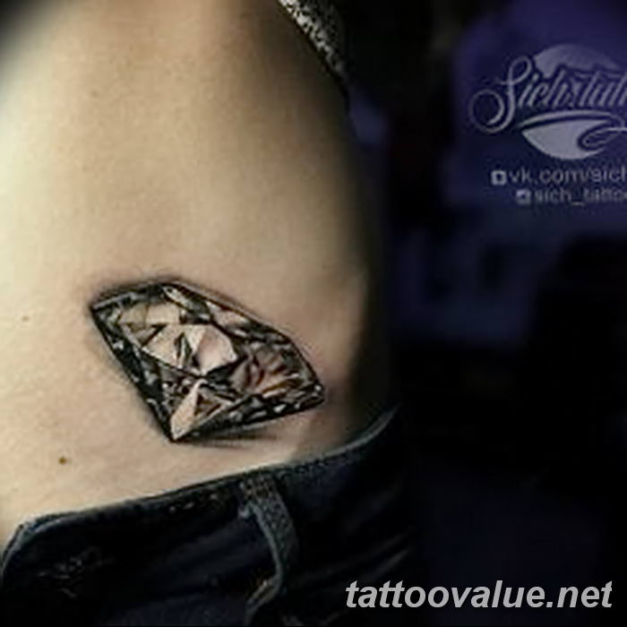diamond tattoo picture photo 26.11.2018 №328 - tattoo examples - tattoovalue.net