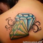 diamond tattoo picture photo 26.11.2018 №008 - tattoo examples - tattoovalue.net