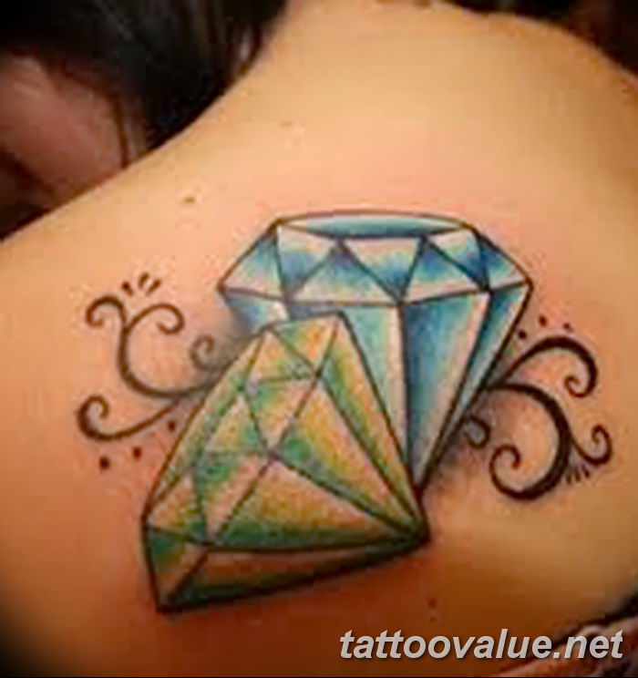 diamond tattoo picture photo 26.11.2018 №008 - tattoo examples - tattoovalue.net