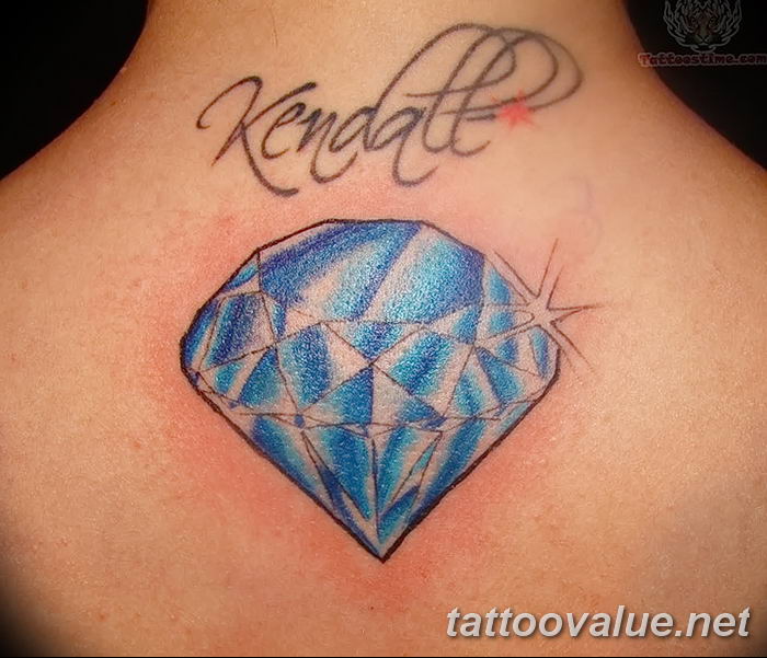diamond tattoo picture photo 26.11.2018 №014 - tattoo examples - tattoovalue.net