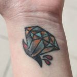 diamond tattoo picture photo 26.11.2018 №016 - tattoo examples - tattoovalue.net