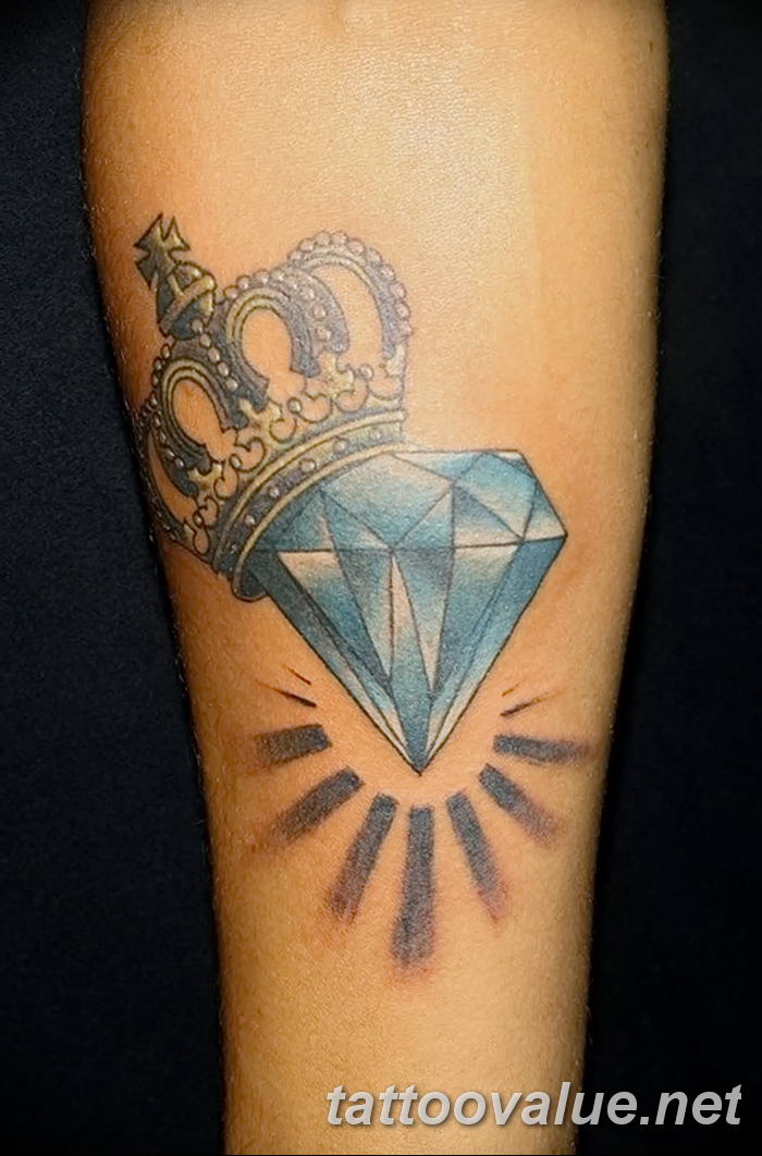 diamond tattoo picture photo 26.11.2018 №019 - tattoo examples - tattoovalue.net