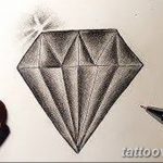 diamond tattoo picture photo 26.11.2018 №030 - tattoo examples - tattoovalue.net