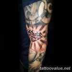 diamond tattoo picture photo 26.11.2018 №046 - tattoo examples - tattoovalue.net