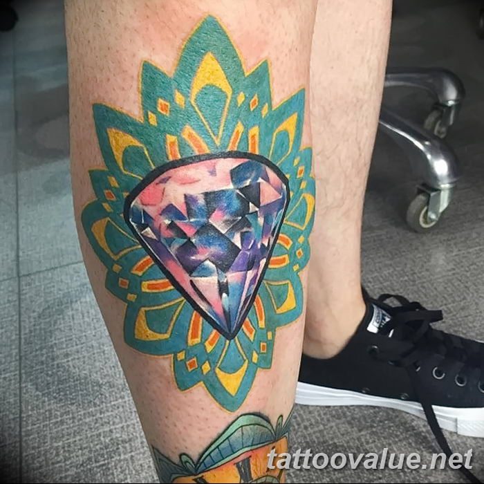diamond tattoo picture photo 26.11.2018 №059 - tattoo examples - tattoovalue.net