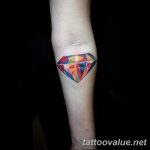 diamond tattoo picture photo 26.11.2018 №061 - tattoo examples - tattoovalue.net