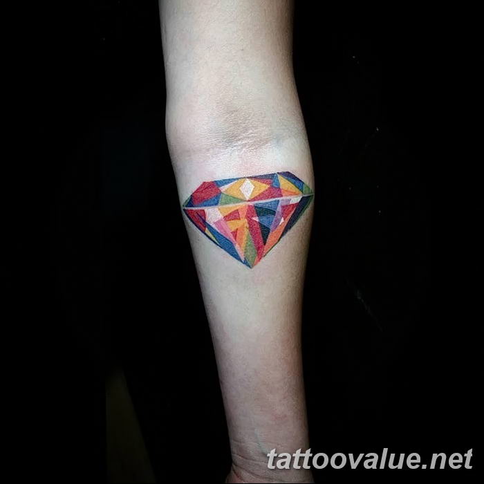 diamond tattoo picture photo 26.11.2018 №061 - tattoo examples - tattoovalue.net