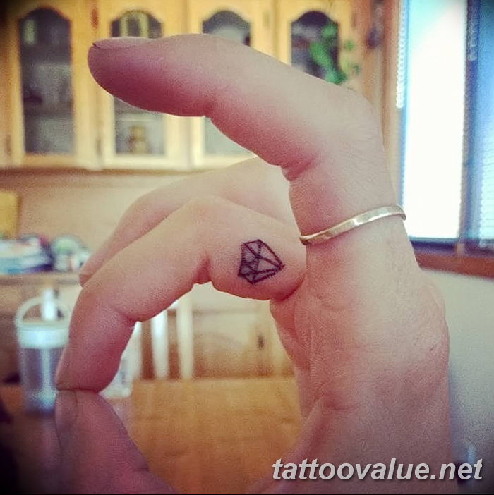 diamond tattoo picture photo 26.11.2018 №088 - tattoo examples - tattoovalue.net