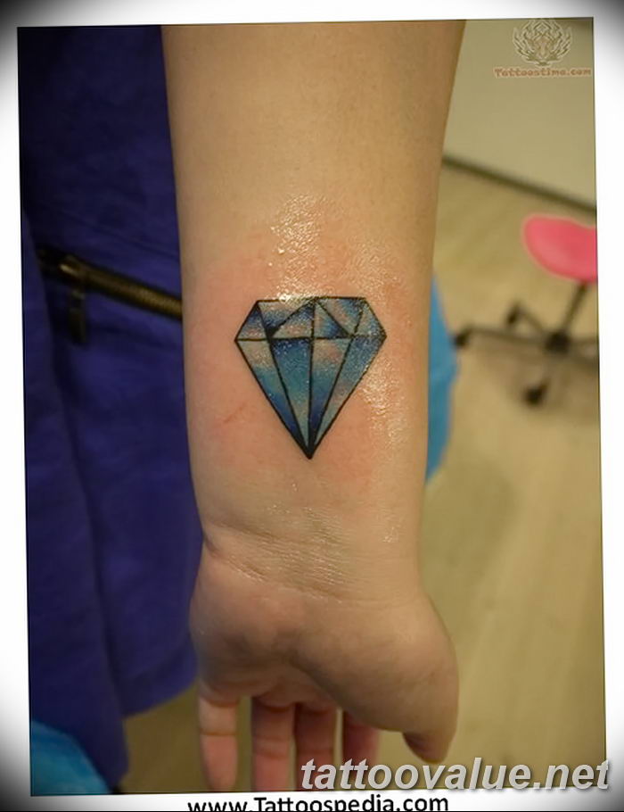 diamond tattoo picture photo 26.11.2018 №089 - tattoo examples - tattoovalue.net