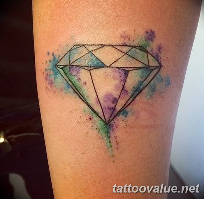 diamond tattoo picture photo 26.11.2018 №096 - tattoo examples - tattoovalue.net