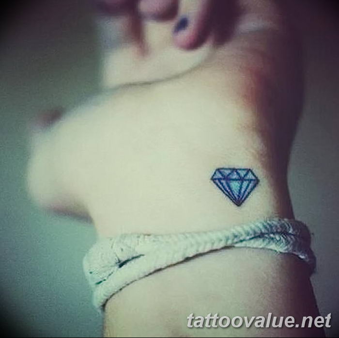 diamond tattoo picture photo 26.11.2018 №100 - tattoo examples - tattoovalue.net