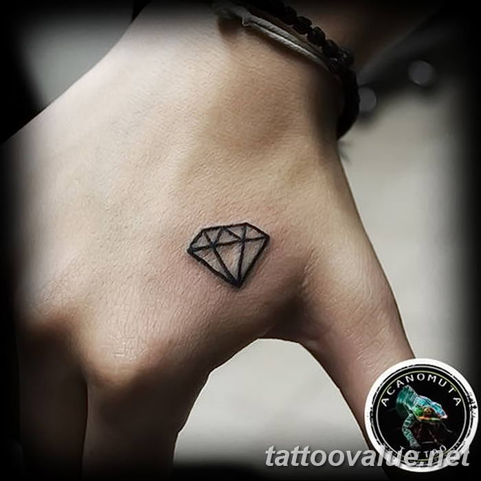 diamond tattoo picture photo 26.11.2018 №102 - tattoo examples - tattoovalue.net