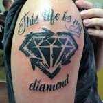 diamond tattoo picture photo 26.11.2018 №106 - tattoo examples - tattoovalue.net