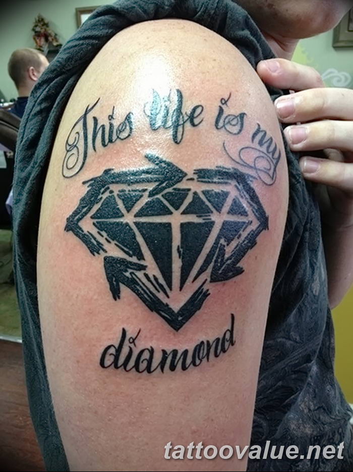 diamond tattoo picture photo 26.11.2018 №106 - tattoo examples - tattoovalue.net