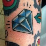 diamond tattoo picture photo 26.11.2018 №110 - tattoo examples - tattoovalue.net