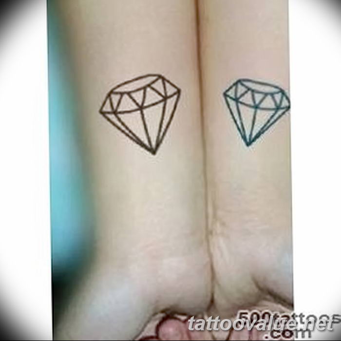 diamond tattoo picture photo 26.11.2018 №129 - tattoo examples - tattoovalue.net
