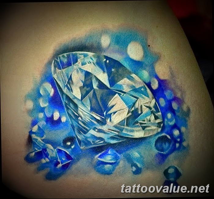 diamond tattoo picture photo 26.11.2018 №131 - tattoo examples - tattoovalue.net