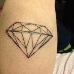 diamond tattoo picture photo 26.11.2018 №151 - tattoo examples - tattoovalue.net