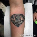 diamond tattoo picture photo 26.11.2018 №172 - tattoo examples - tattoovalue.net