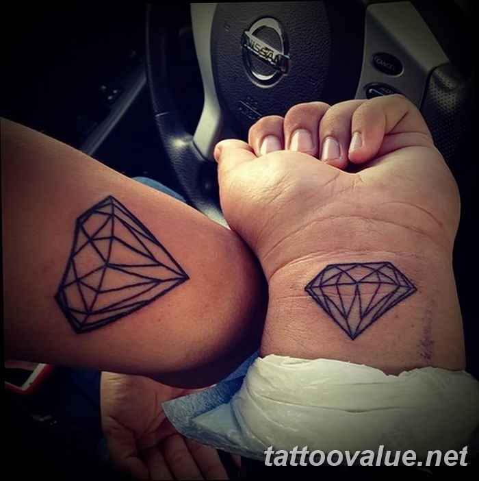 diamond tattoo picture photo 26.11.2018 №176 - tattoo examples - tattoovalue.net