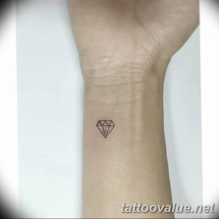 diamond tattoo picture photo 26.11.2018 №193 - tattoo examples - tattoovalue.net