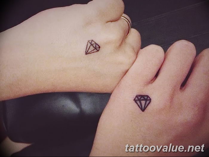 diamond tattoo picture photo 26.11.2018 №195 - tattoo examples - tattoovalue.net