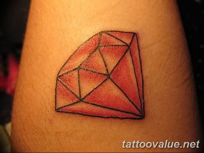 diamond tattoo picture photo 26.11.2018 №203 - tattoo examples - tattoovalue.net