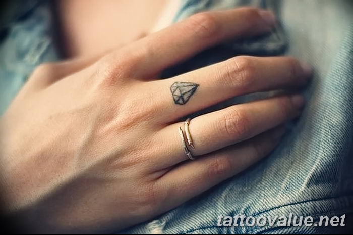 diamond tattoo picture photo 26.11.2018 №228 - tattoo examples - tattoovalue.net