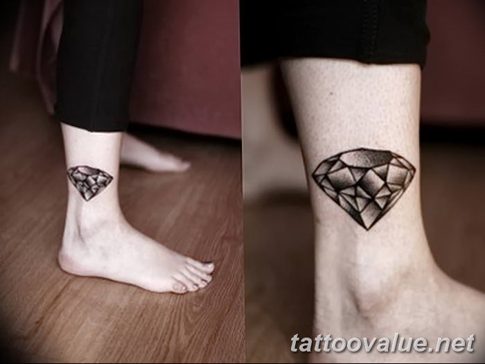 diamond tattoo picture photo 26.11.2018 №234 - tattoo examples - tattoovalue.net