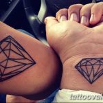 diamond tattoo picture photo 26.11.2018 №242 - tattoo examples - tattoovalue.net