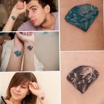 diamond tattoo picture photo 26.11.2018 №246 - tattoo examples - tattoovalue.net