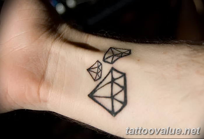 diamond tattoo picture photo 26.11.2018 №253 - tattoo examples - tattoovalue.net