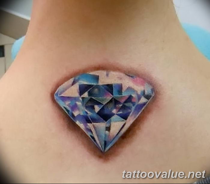 diamond tattoo picture photo 26.11.2018 №254 - tattoo examples - tattoovalue.net