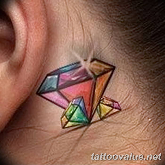 diamond tattoo picture photo 26.11.2018 №268 - tattoo examples - tattoovalue.net