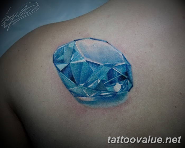 diamond tattoo picture photo 26.11.2018 №277 - tattoo examples - tattoovalue.net