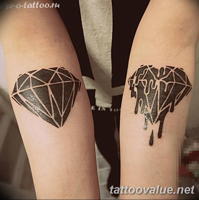 diamond tattoo picture photo 26.11.2018 №293 - tattoo examples - tattoovalue.net