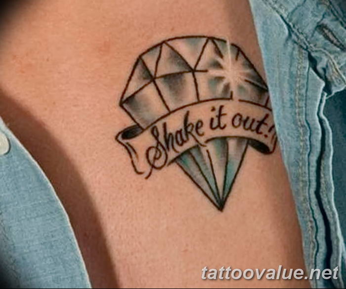 diamond tattoo picture photo 26.11.2018 №297 - tattoo examples - tattoovalue.net