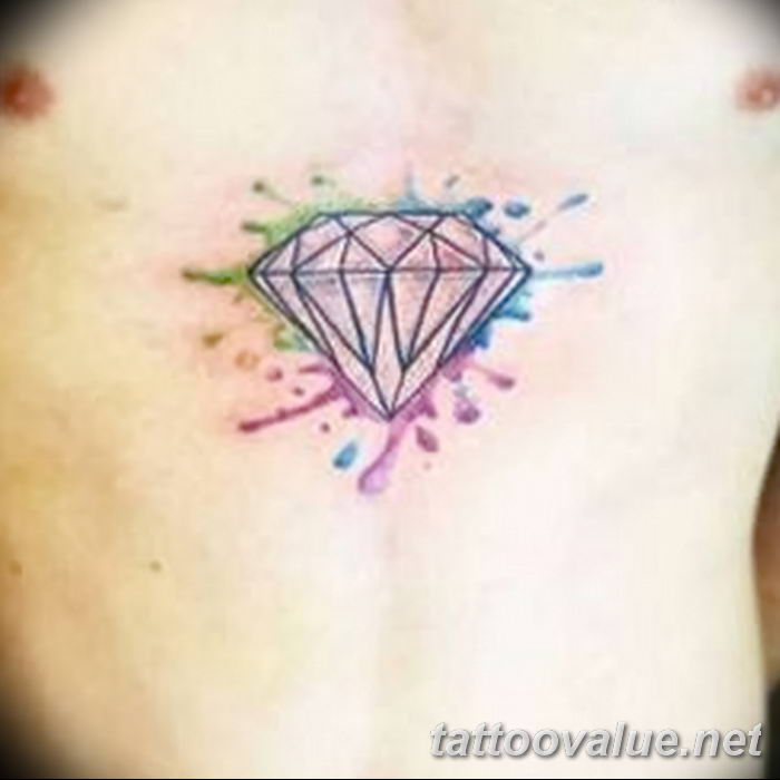 diamond tattoo picture photo 26.11.2018 №320 - tattoo examples - tattoovalue.net