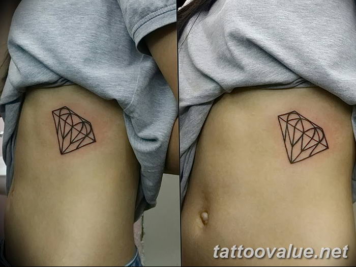 diamond tattoo picture photo 26.11.2018 №323 - tattoo examples - tattoovalue.net