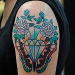 diamond tattoo picture photo 26.11.2018 №325 - tattoo examples - tattoovalue.net