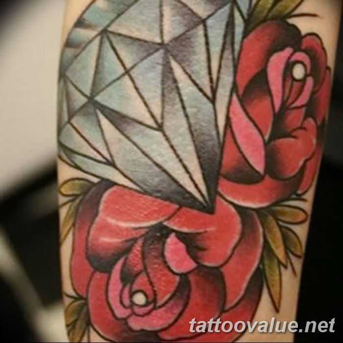 diamond tattoo picture photo 26.11.2018 №326 - tattoo examples - tattoovalue.net