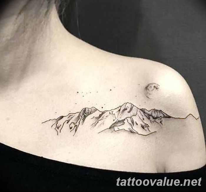 Mountain Tattoo Photo 29112018 188 Example Of A Tattoo - mountains tattoo meaning