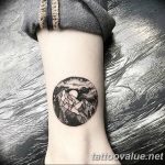 mountain tattoo photo 29.11.2018 №003 - example of a tattoo with a mountain - tattoovalue.net
