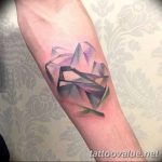 mountain tattoo photo 29.11.2018 №068 - example of a tattoo with a mountain - tattoovalue.net